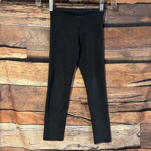 Old Navy Leggings Girls Size S (6-7) Grey Youth Stretch Built In Tough Pants